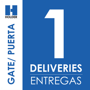 Gate # - Deliveries