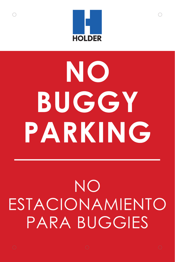 No Buggy Parking