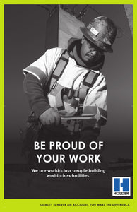 Be Proud of Your Work (English)