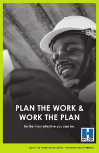 Plan the Work & Work The Plan (English)