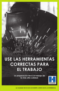 Use The Right Tools For the Job  (Spanish)