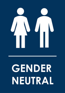 Restroom - Gender Neutral Decal