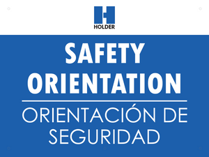 Safety Orientation
