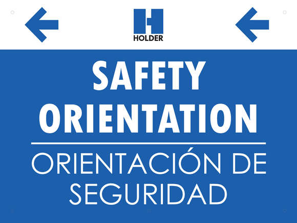 Safety Orientation - Left