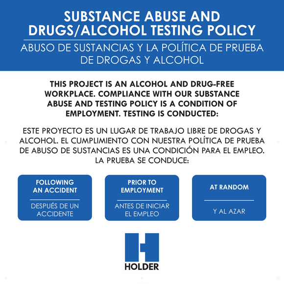 Substance Abuse and Drugs & Alcohol Testing Policy